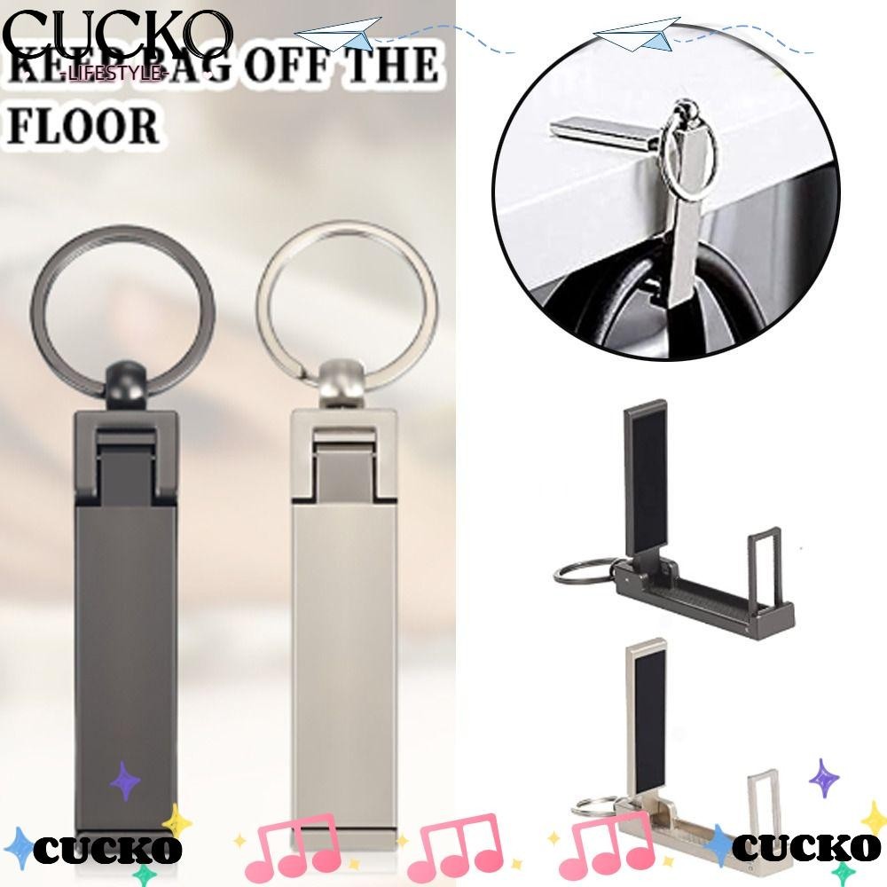 CUCKO Bag Hangers Multifunctional Purse Hook Hanger Holder with Carabiner with Keyring Shopee