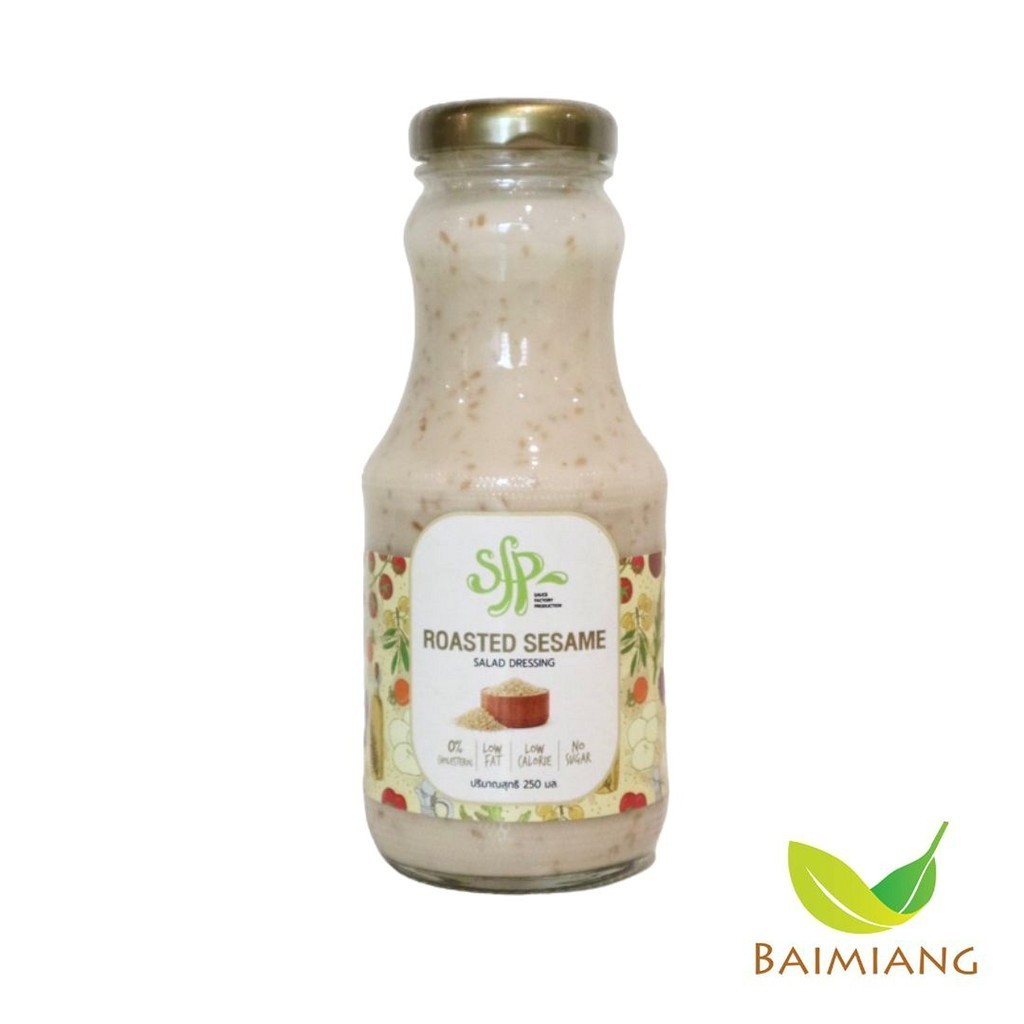 SFP Salad Dressing Japanese White Sesame Formula Size 250 ml. Lit From Canola Oil 1 & Without