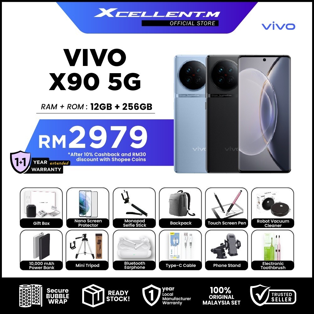 Vivo X90 Pro (Legendary Black, 256 GB) (12 GB RAM) ( 50MP + 50MP + 12MP