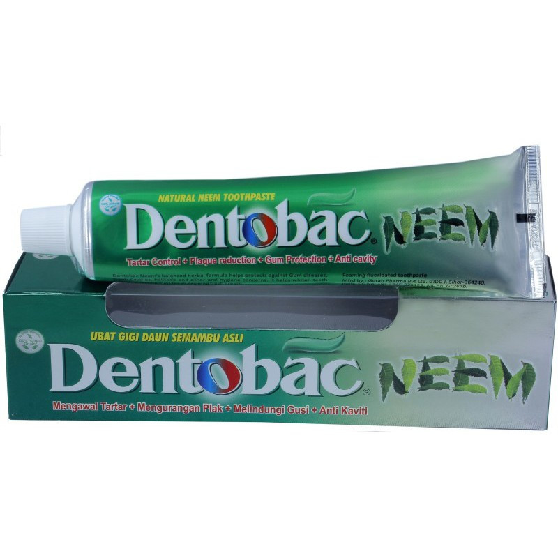 Dentobac Neem Toothpaste 100g | Strong Teeth | Shopee Malaysia