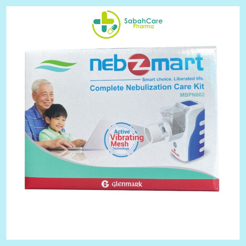 SABAHCARE GLENMARK NEBZMART COMPLETE NEBULIZATION CARE KIT (MODEL ...