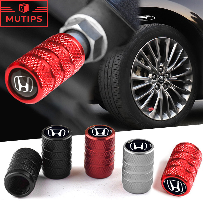 Honda Pcs Set Car Wheel Tire Valves Cap Alloy Stem Air Valve Caps Tyre Cover For Honda Mugen