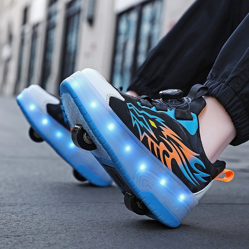 Ready Stock Children's Waterproof Shoes Runaway Shoes Youth Double