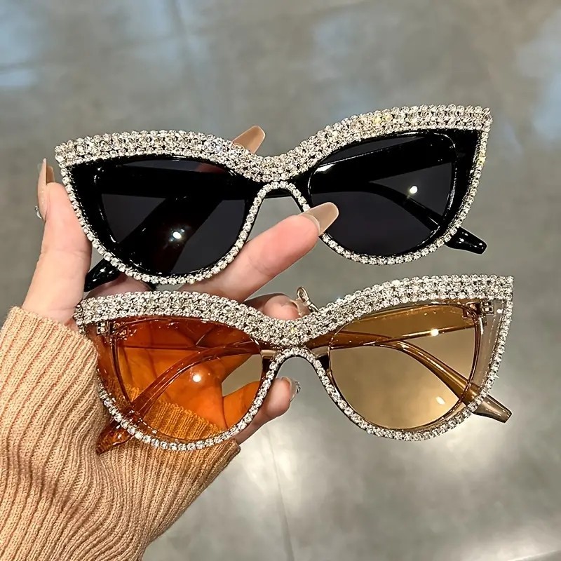 Bling cat eye sunglasses online