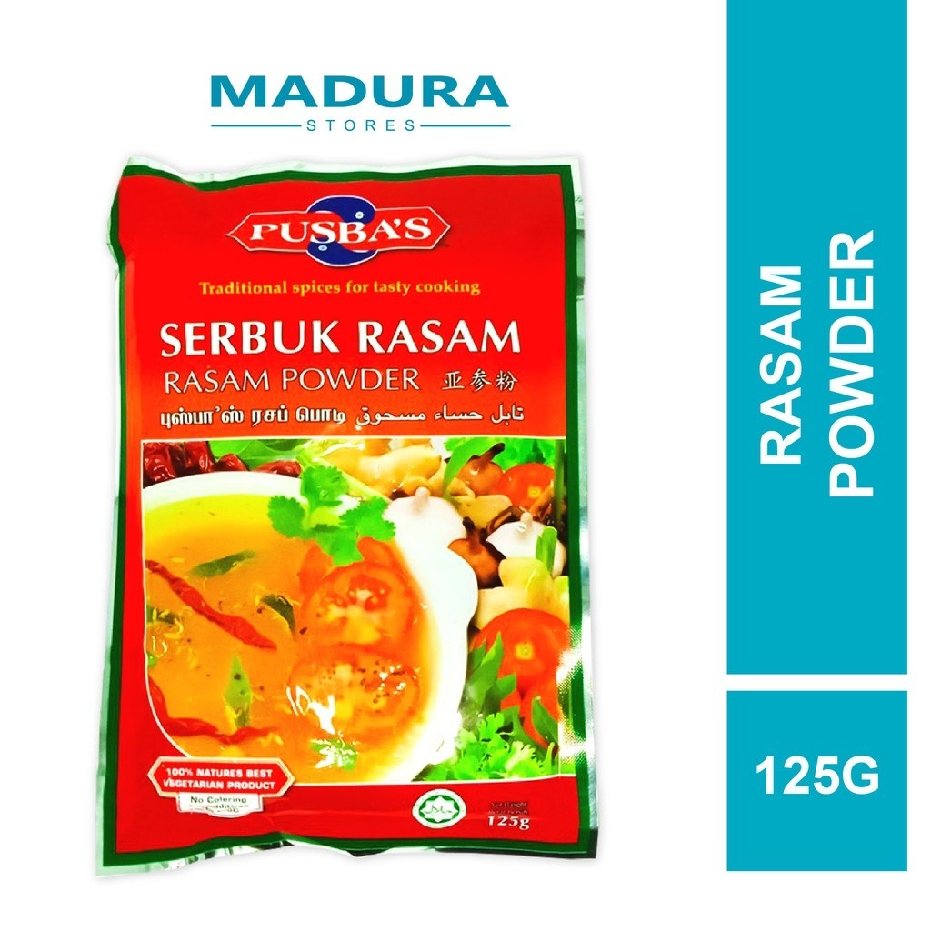 Pusba's Rasam Powder 125g (Serbuk Rasam) | Shopee Malaysia