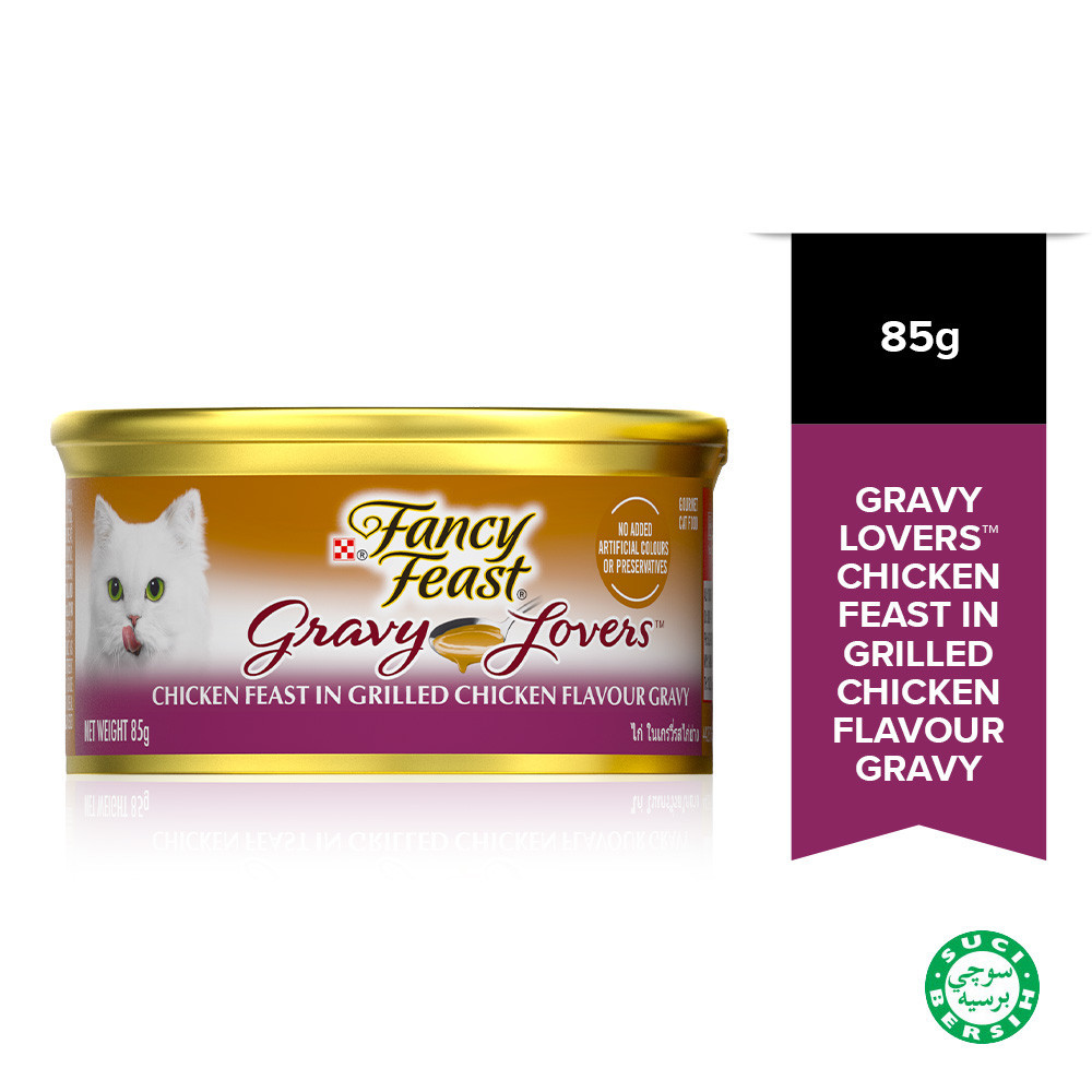 PURINA FANCY FEAST Gravy Lovers Chicken Feast in Grilled Chicken