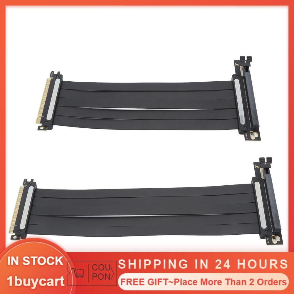 1buycart Extension Cable PCIE4.0 X16 GPU Riser 90 Degree Socket for ...