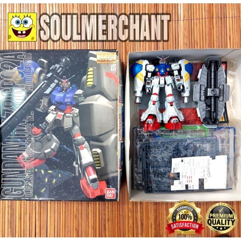 GUNDAM MG 1/100 RX-78 GP02 PHYSALIS BANDAI - CUSTOM MODELKIT REPAINT ...