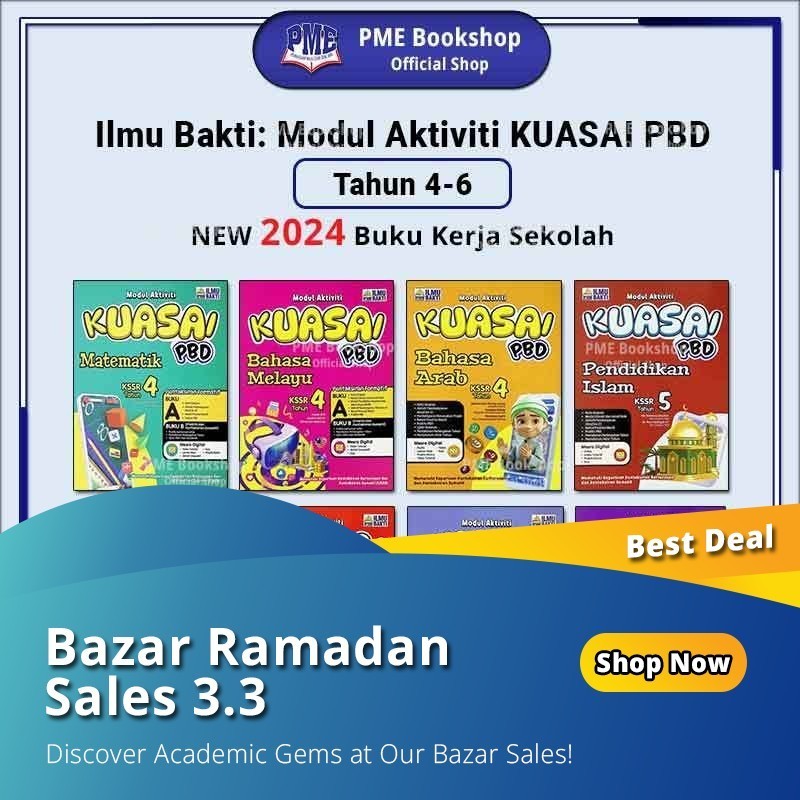 [PME Bookshop] (2024 Buku Sekolah) Ilmu Bakti: Modul Aktiviti Kuasai ...