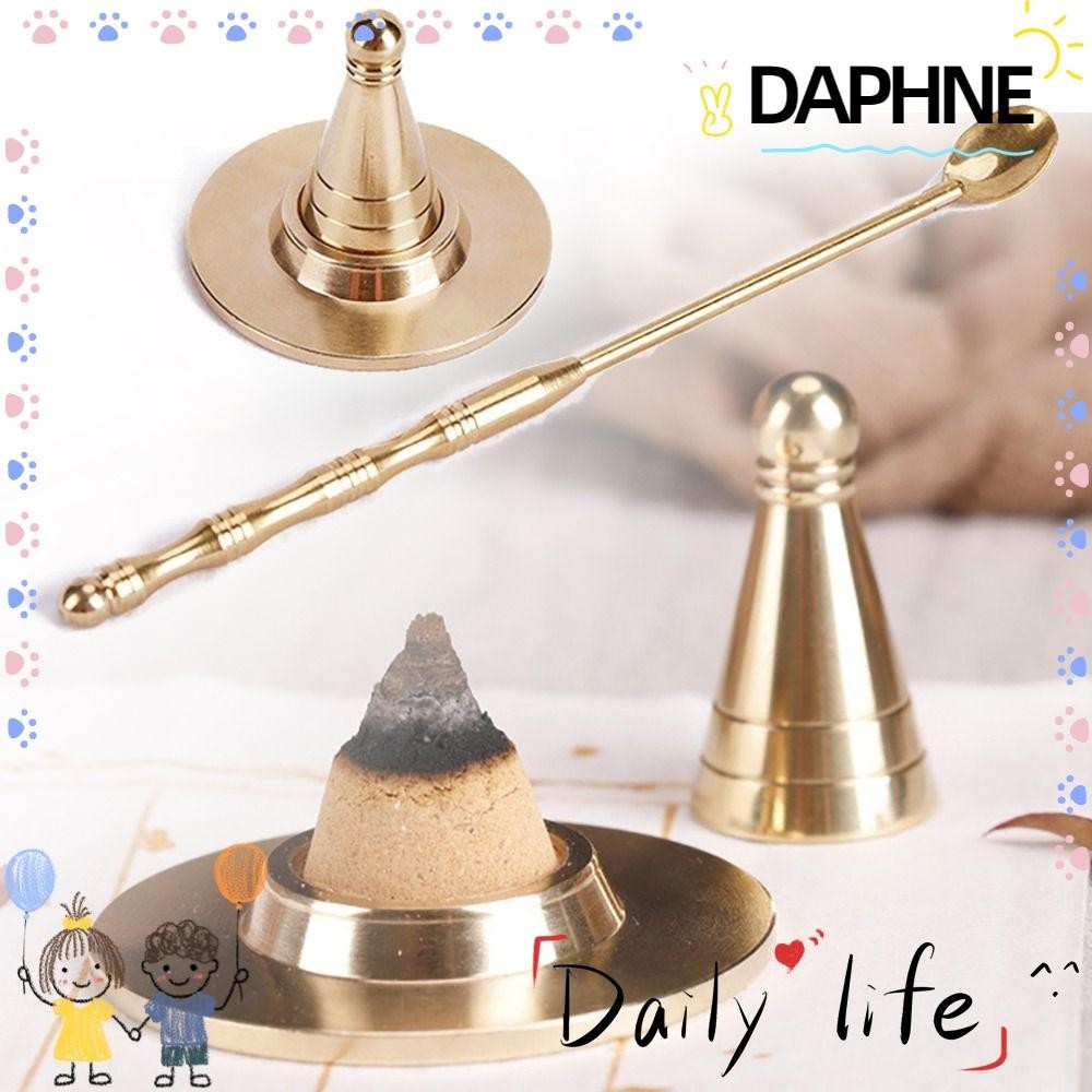 DAPHNE-HOME Incense Burner, Incense Tools Pure Copper Tower Incense ...