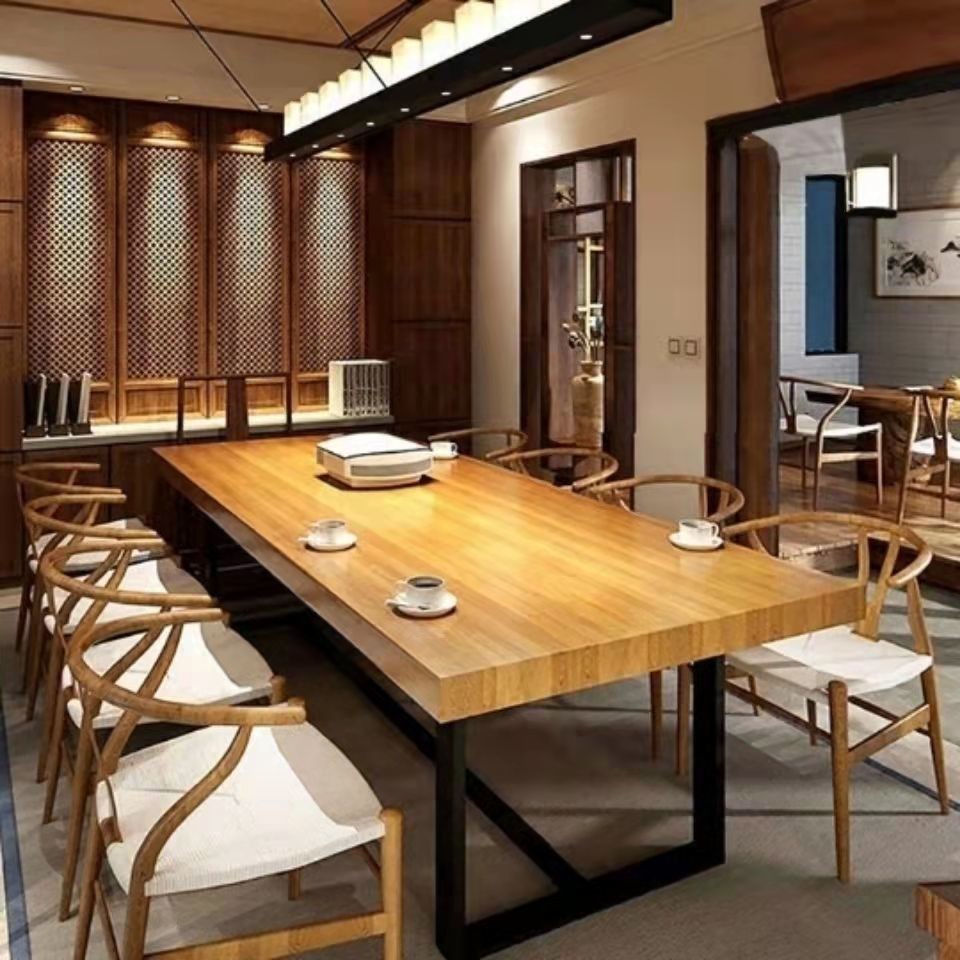 solid-wood-dining-table-strip-desk-iron-computer-table-3-2m-long-table