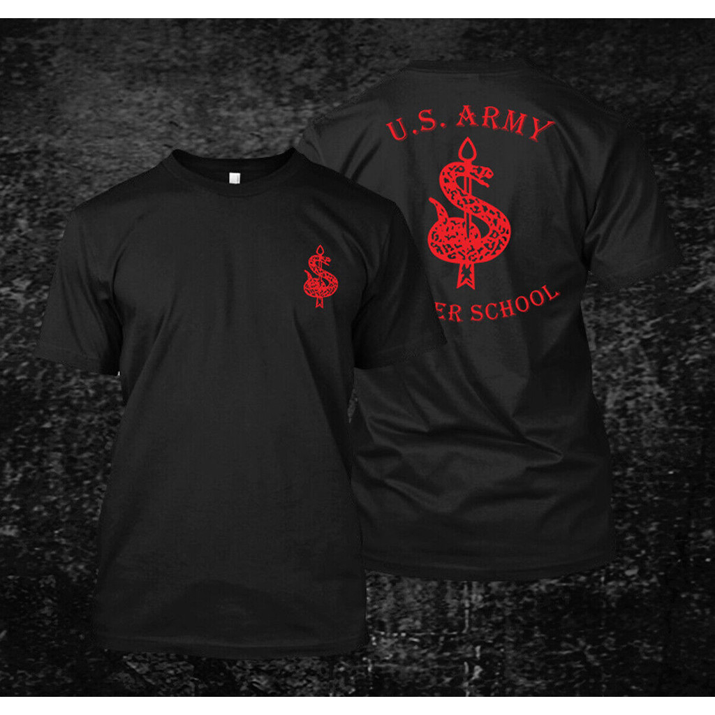 Us Army Sniper School Logo Custom Front And Back cotton | Shopee Malaysia