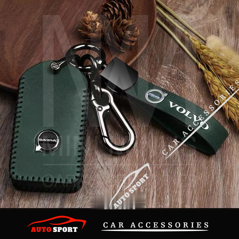 Volvo XC40 / XC60 / S90 / XC90 / V90 Leather Key Pouch Key Pouch Key ...