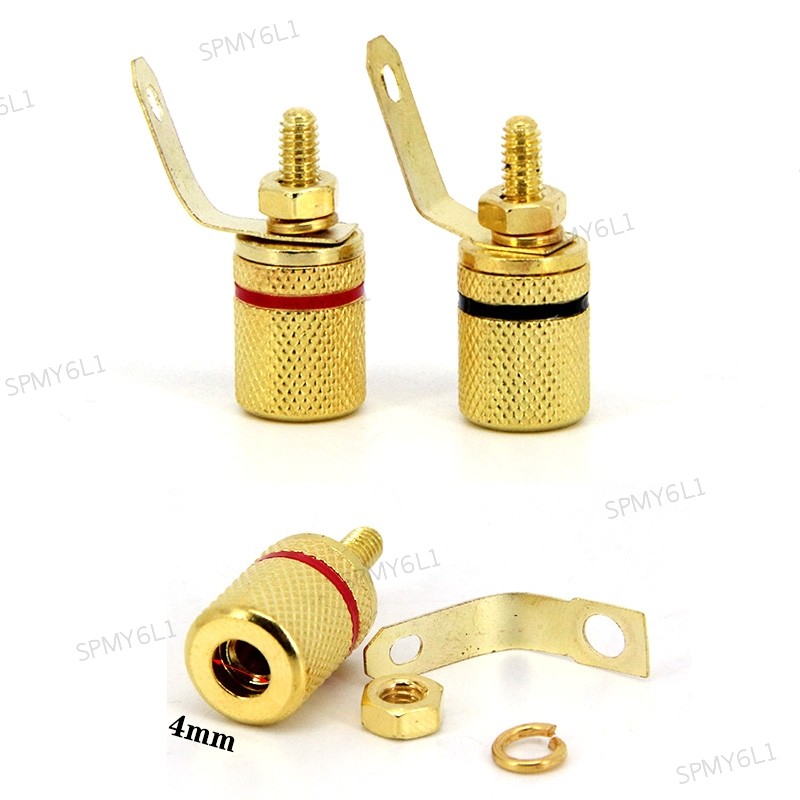 306 gold-plated binding post 4MM banana plug power socket speaker ...