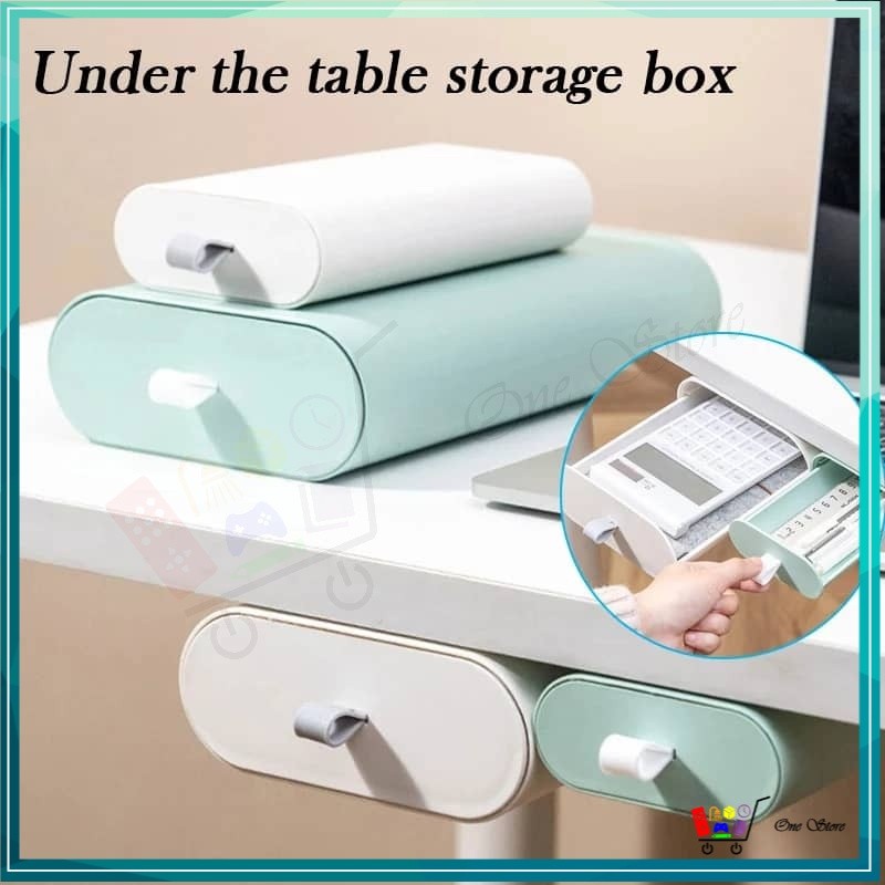 Fashion Under Desk Drawer Storage Hidden Storage Desktop Drawers Under ...