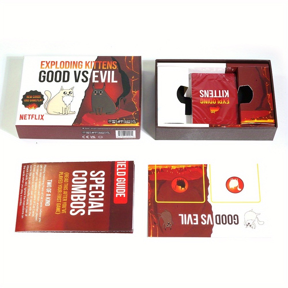 Good Vs Evil Hilarious Games for Family Game Night - Funny Card Games Board  Game