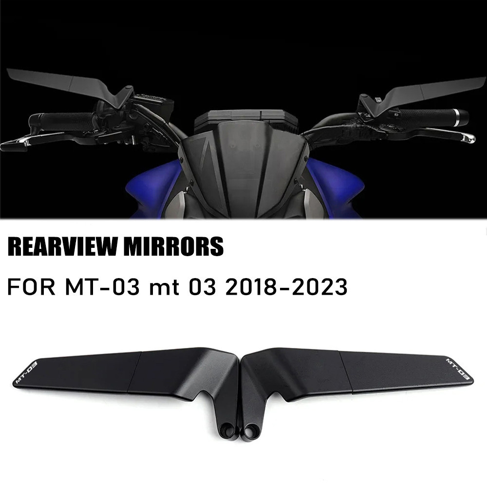 FOR MT-03 MT 03 2018-2023 new Accessories Winglets Mirror Kits ...