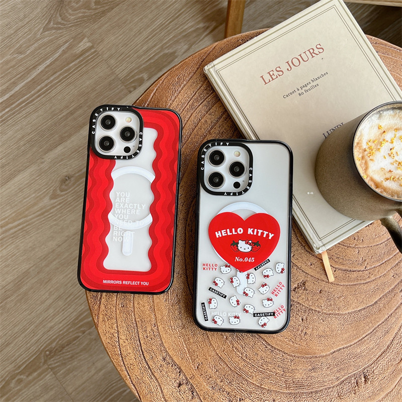 CASETi【YOU ARE EXACTLY WHERE Hello Kitty】Acrylic Magnetic Casing For ...
