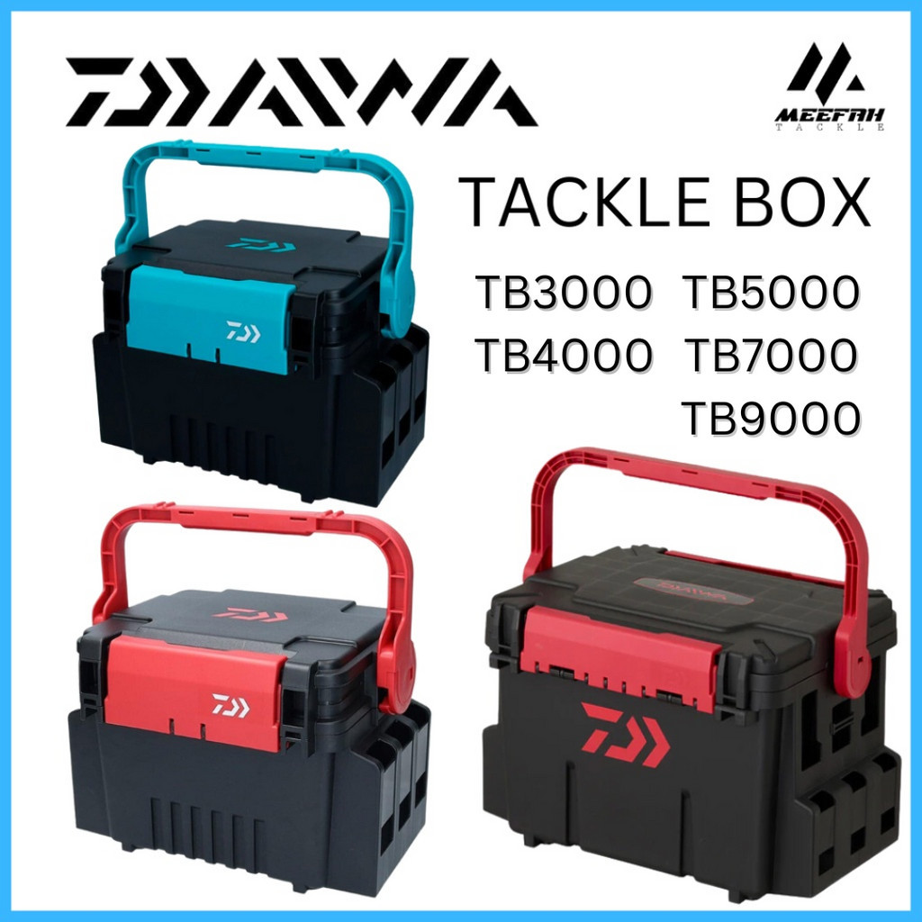DAIWA Tackle Box TB 3000 / TB4000 / TB7000 / TB9000 - Fishing Tackle Box  Accessories