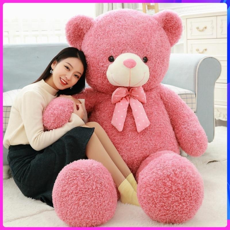 140/160/180cm huggable teddy bear teddy bear pink human size teddy bear ...