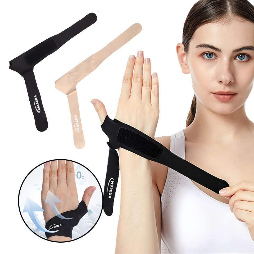 1PCS Adjustable Breathable Finger Guard Sprain Wrist Tendon Sheath Pain ...