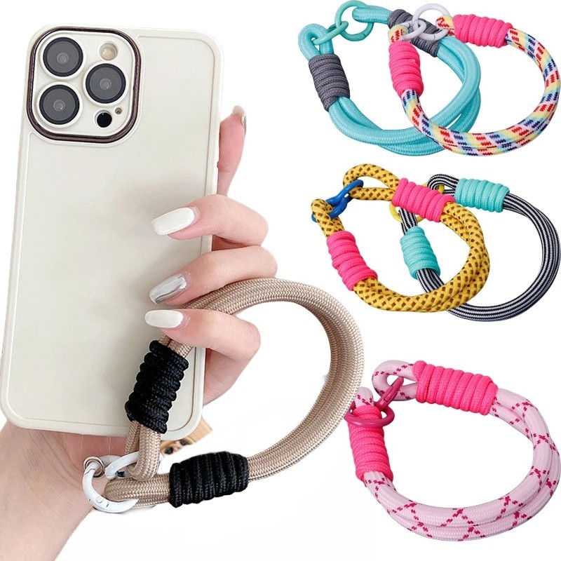 Phone Wrist Strap - Keys Cord Chain - Cute Colorful Cord - Keychain ...