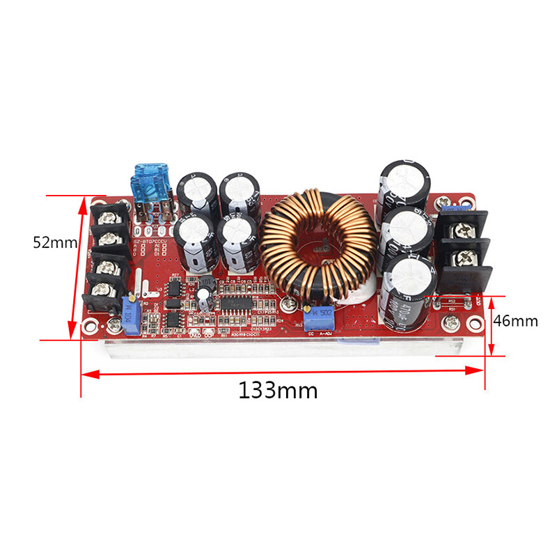 [rangevoyage2] 1200W High-power Converter Boost Step-up Power Supply ...
