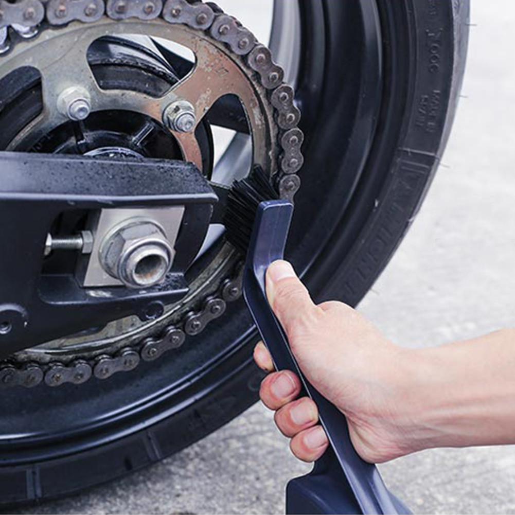 5-1PCS Bike Chain Cleaner Motorcycle Bicycle Chain Cleaning Brush Dual ...