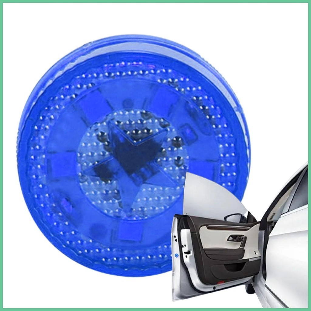 Car Door Led Warning Light Wireless Lamp Sensor Battery Powered Flashing Signal Car Safety Light