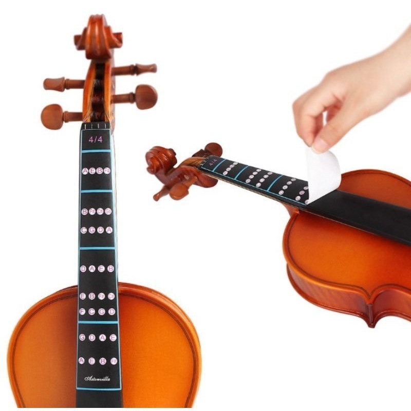 Violin Scale Sticker Fingerboard Sticker Fretboard Note Label Fingering ...