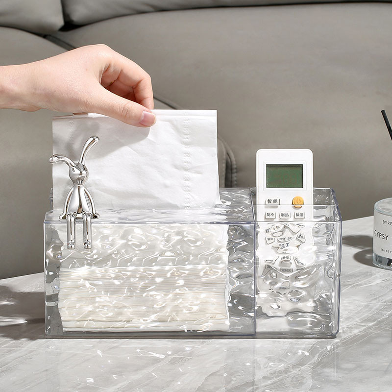 YUZHI Simple light luxury transparent water ripple free subscription ...