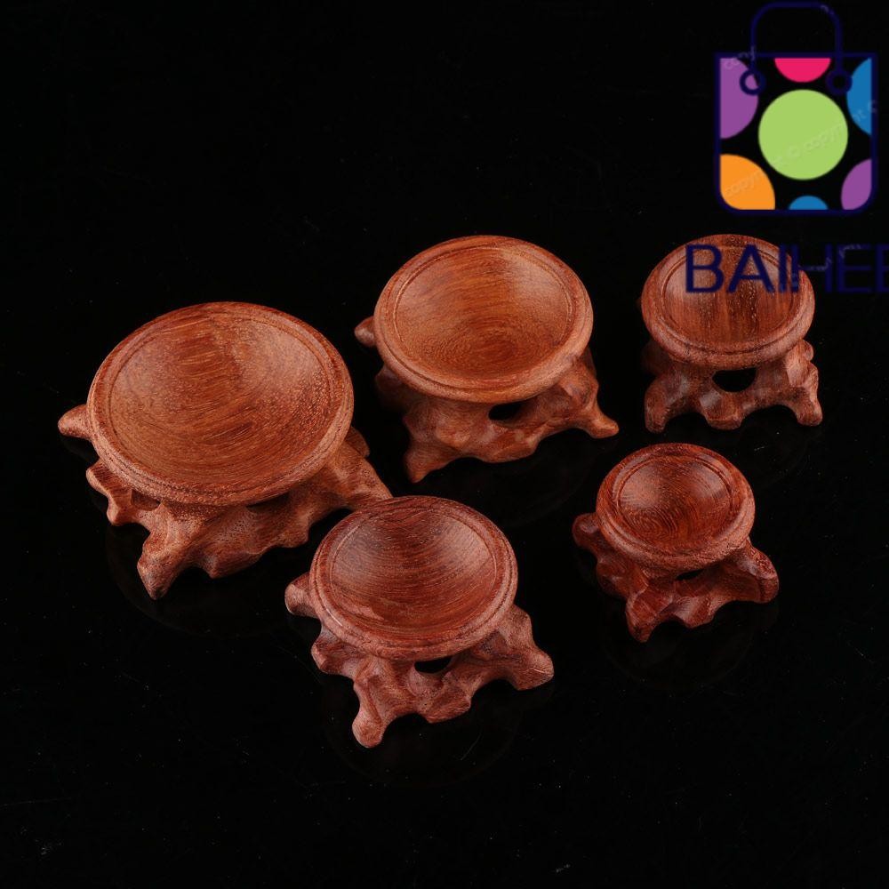 BAIHEE Branch Base Collection Acid Branch Wood Miniature Display Stand ...