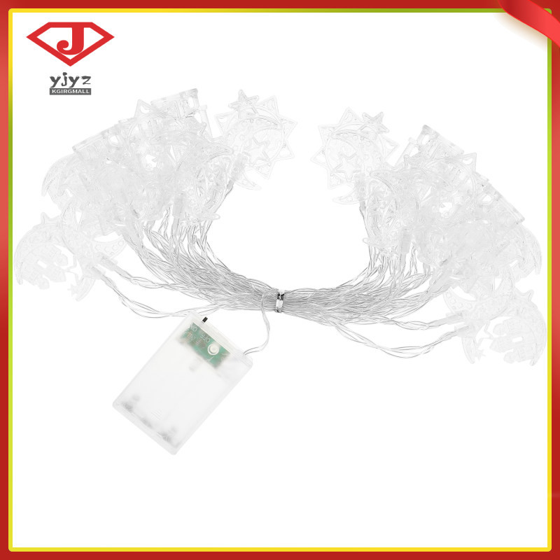 Sieve Batteries Holiday Hanging Lights Bulk Fairy LED Star Lamp Moon ...
