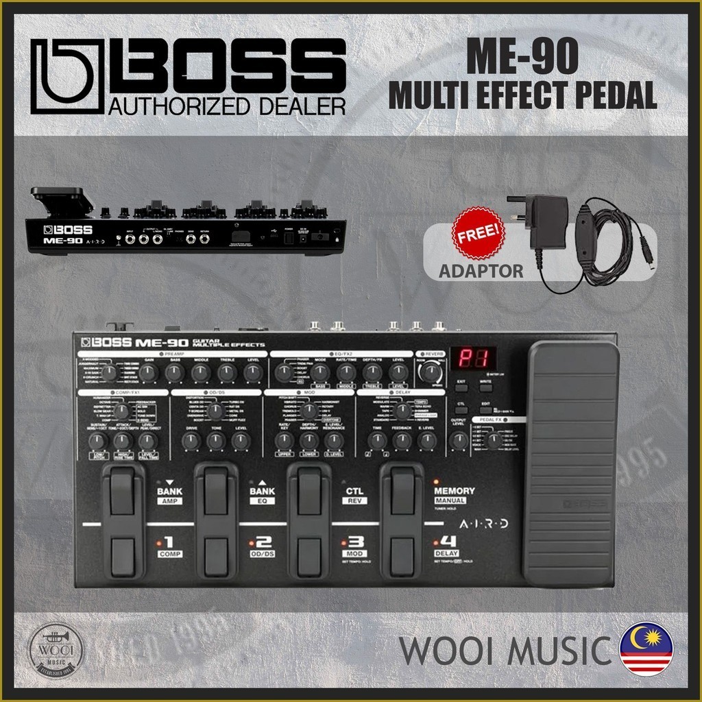 Boss ME-90 Guitar Multi Effects Pedal ME90 | Shopee Malaysia