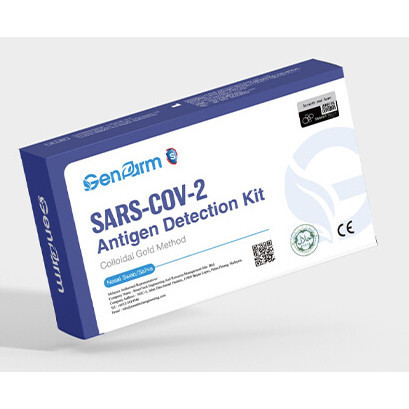 Genfarm Covid 19 Antigen Detection Test Kit 2 in 1 (Nasal swab/ saliva ...