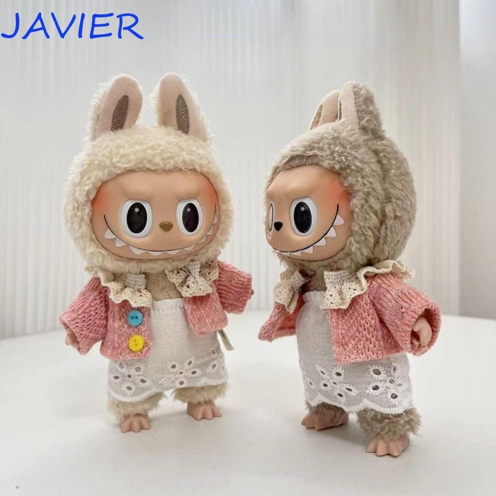 JAVIER Labubu Time Clothes, Colorful Cute Cotton Doll's Clothes, Trim ...