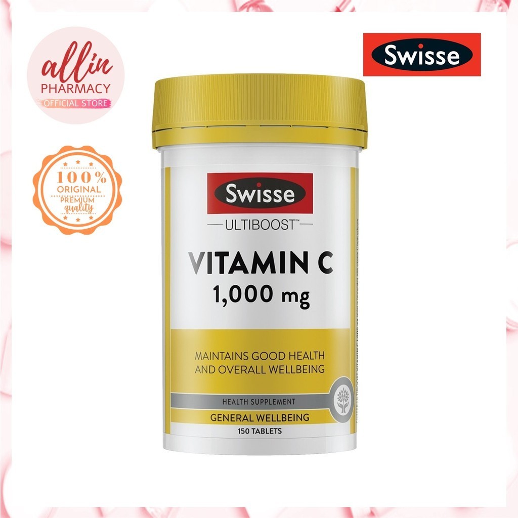 [CLEARANCE] Swisse Ultiboost Vitamin C 1000mg 150s (EXP 05/24) | Shopee ...