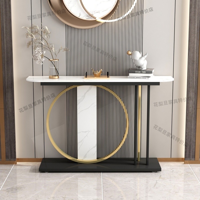 Entrance Cabinet Luxury High-end Entryway Table Ultra-narrow Corridor ...
