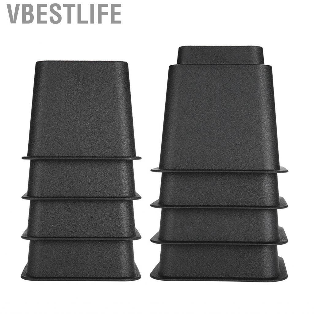 VBESTLIFE Chair Leg Raisers Adjustable Bed Risers Table Sofa Heavy Duty ...