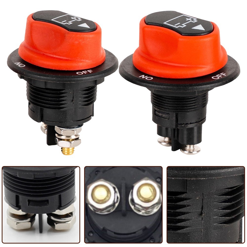 [WELV] 50A/100A Battery Switch Isolator Cut Off Kill For Car Knob ...
