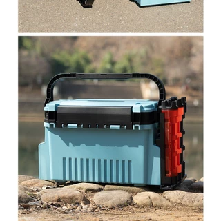 Awa-Shima 3628 Good Fishing Tackle Seat Box Storage (Box Strap FREE***)  (10-Colour)