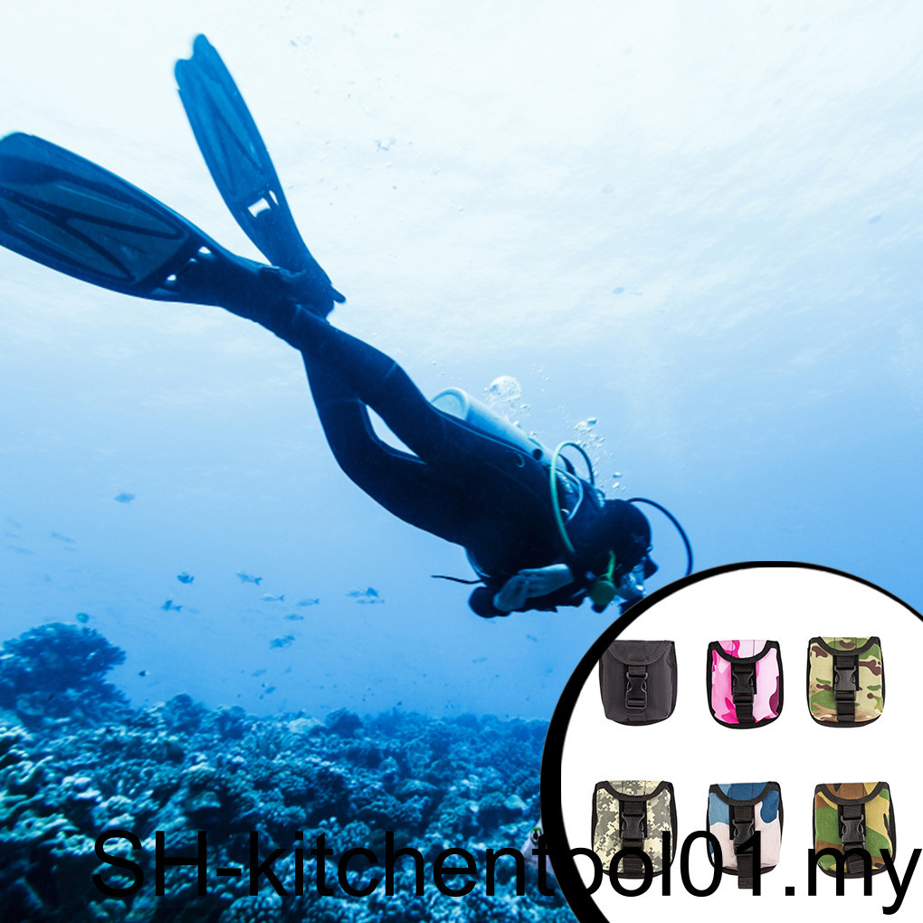 Scuba Weight Pocket Quick Release Buckle Waterproof Dive Weights