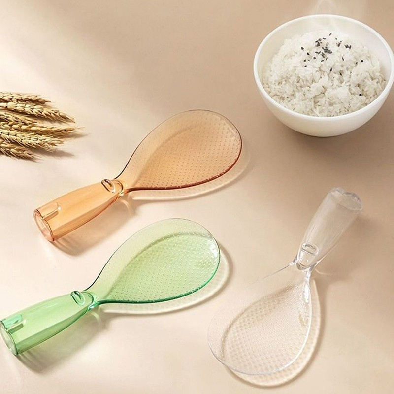 【tuilieyfish】 Standing Rice Spoon Non Stick PP Material Rice Cooking ...