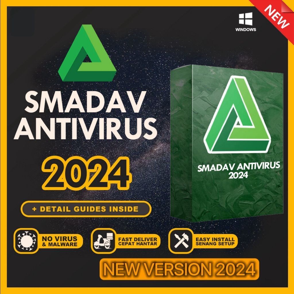 SMADAV Antivirus 2024 PRO [Genuine] Shopee Malaysia