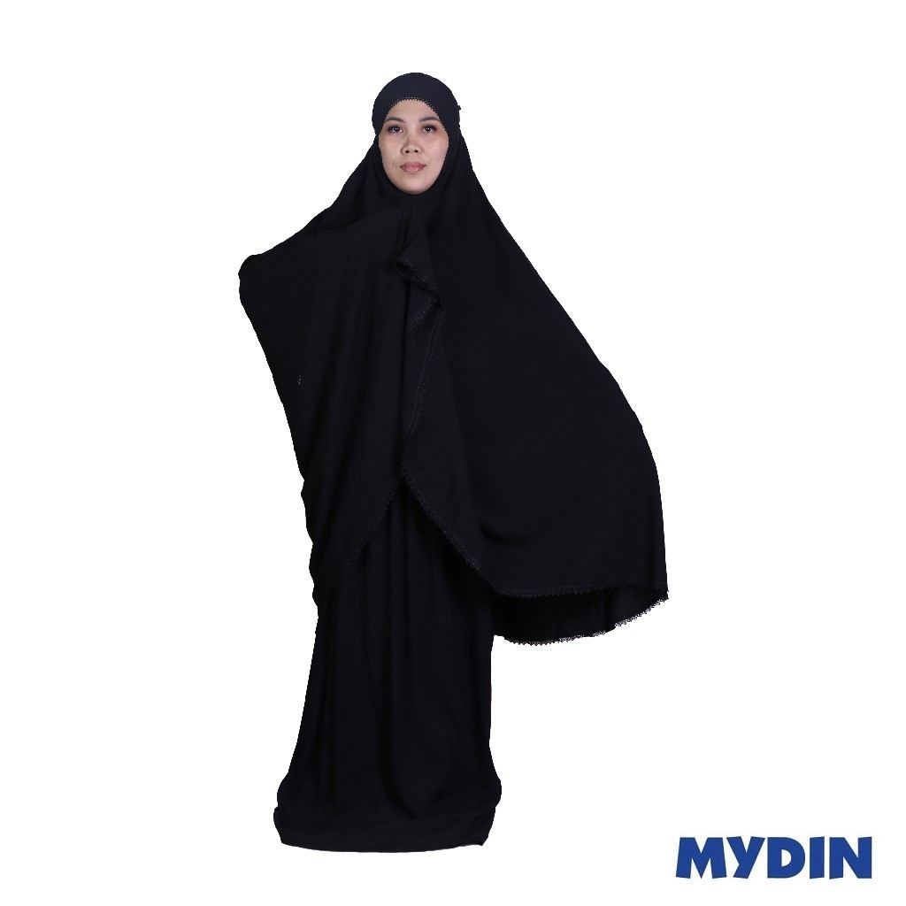 My Telekung Viscose Black VRCXSP12B | Shopee Malaysia