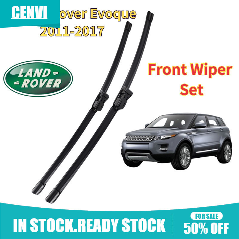 For Land Rover Range Rover Evoque 2011 2017 Silicone Wiper Front