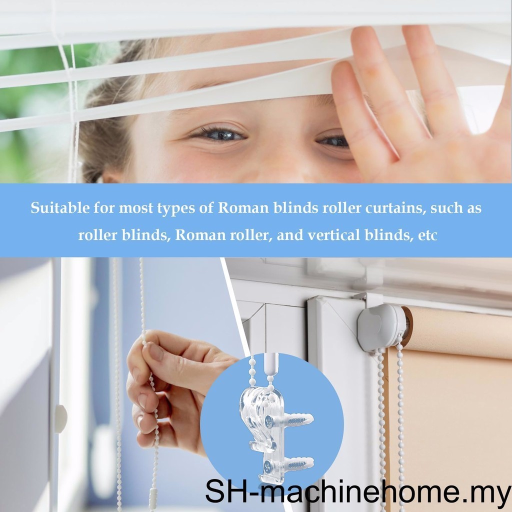 1/2/3/5 8x Easyto P Clips For Roman Blinds Clear And Convenient Blind