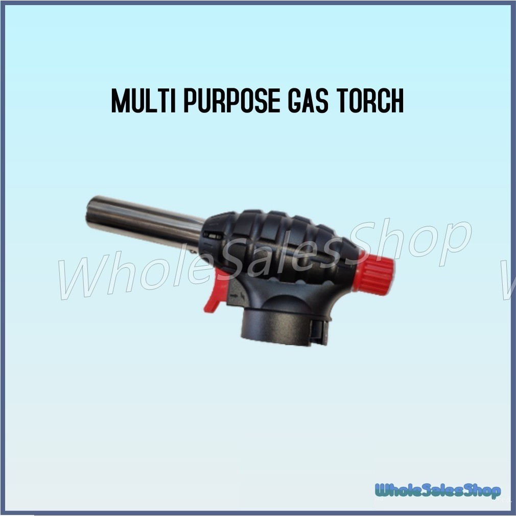 Flame Jet Flamethrower Gas Torch Bbq Ignition Gun Flame Igniter Multi Purpose Torch Butane 9812