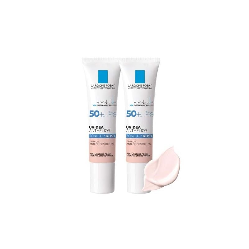 La RochePosay UV Ideai XL Protection Tone Up Rose SPF50+・PA++++