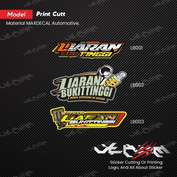 Sticker Pack Liaran Bukittinggi Limited Edition!! | Shopee Malaysia